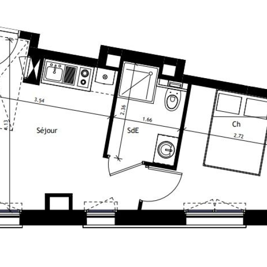  Annonces PUTEAUX : Appartement | PARIS (75020) | 27 m2 | 330 000 &euro; 
