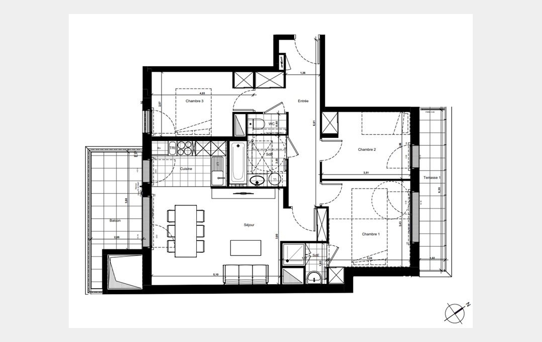 Annonces PUTEAUX : Appartement | NANTERRE (92000) | 77 m2 | 4 410 000 &euro; 